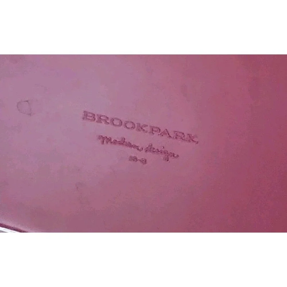 Brookpark Deep Pink Divided Serving Bowl Dish Melmac Melamine 15-B Vintage MCM
